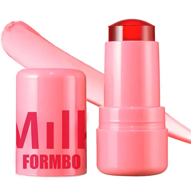 Milk Jelly Blush Milk Makeup Jelly Tint Blush Milk Cooling Water Jelly Tint Water Jelly Tint Stick Sheer Lip Cheek Stain 2025