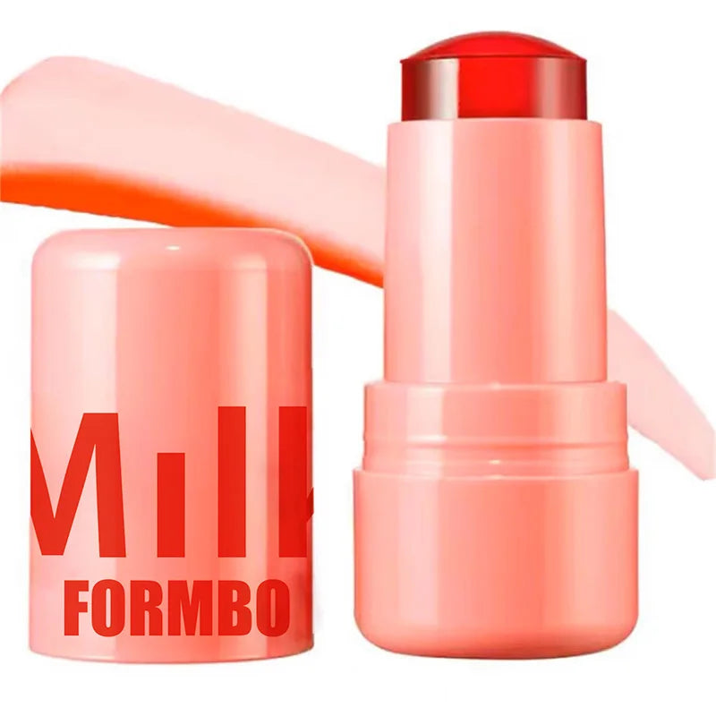 Milk Jelly Blush Milk Makeup Jelly Tint Blush Milk Cooling Water Jelly Tint Water Jelly Tint Stick Sheer Lip Cheek Stain 2025