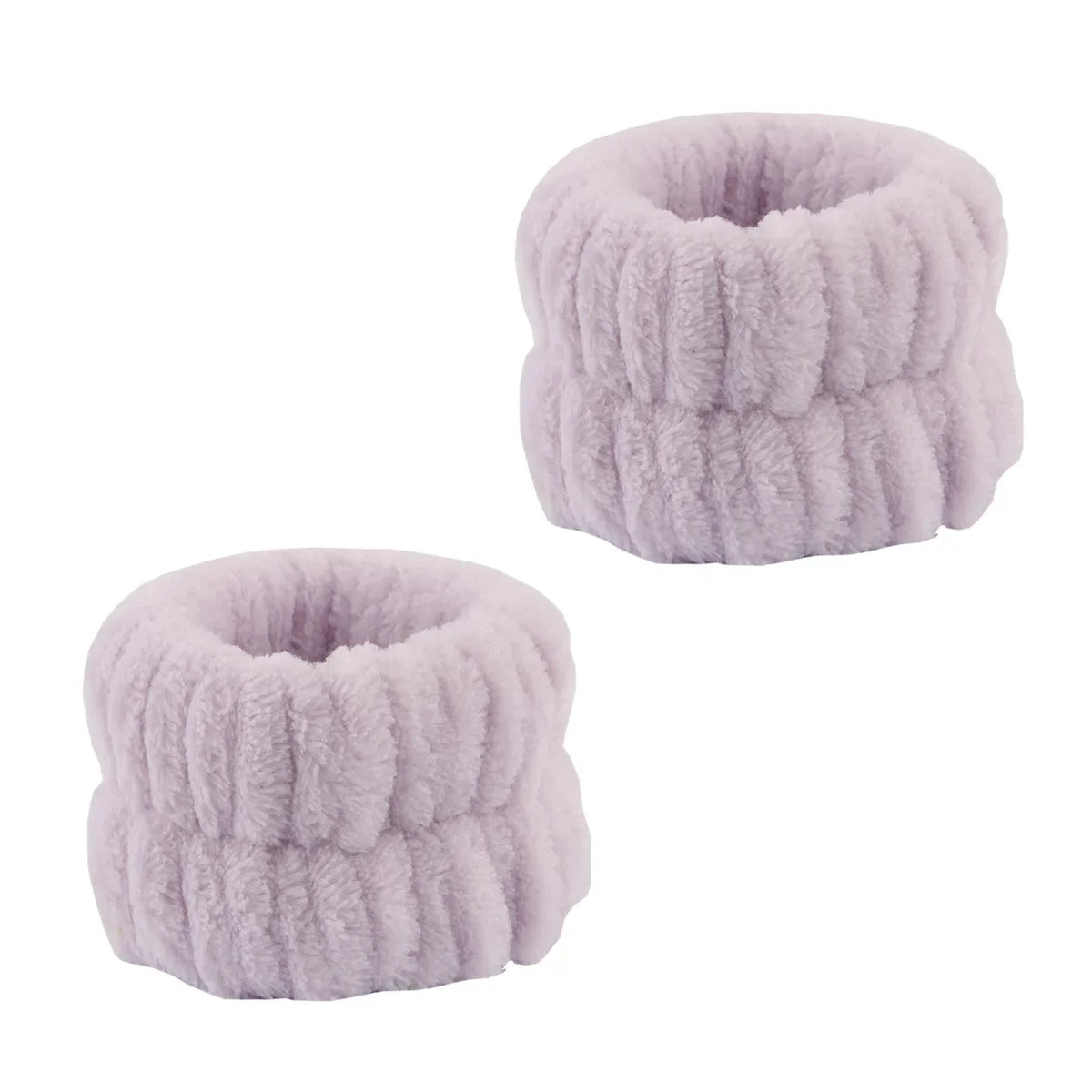 2PCS Reusable Spa Wrist Washband Soft Microfiber Towel Wristbands For Washing Face Women Girl Yoga Running Sport Wrist Sweatband