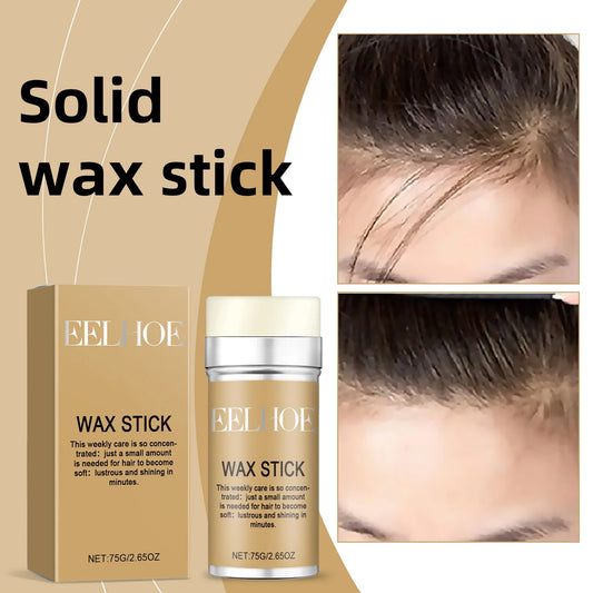 75g Hair Wax stick Gel Cream Long Term Shaping Tool Prevent Hair Frizz Children Male And Female Portable Solid Hair Wax Stick